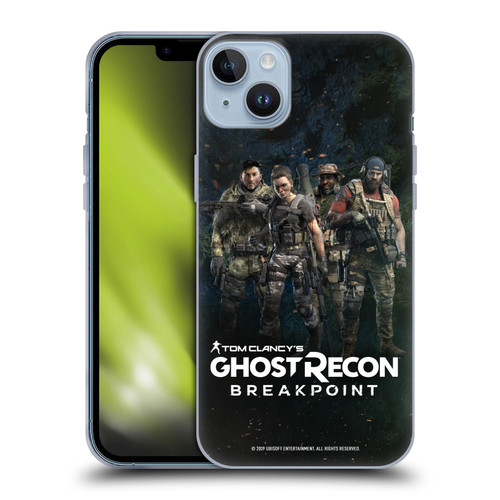 Tom Clancy's Ghost Recon Breakpoint Character Art The Ghosts Soft Gel Case for Apple iPhone 14 Plus