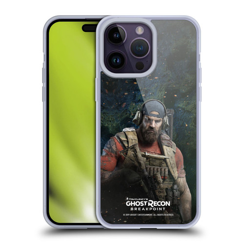 Tom Clancy's Ghost Recon Breakpoint Character Art Nomad Soft Gel Case for Apple iPhone 14 Pro Max