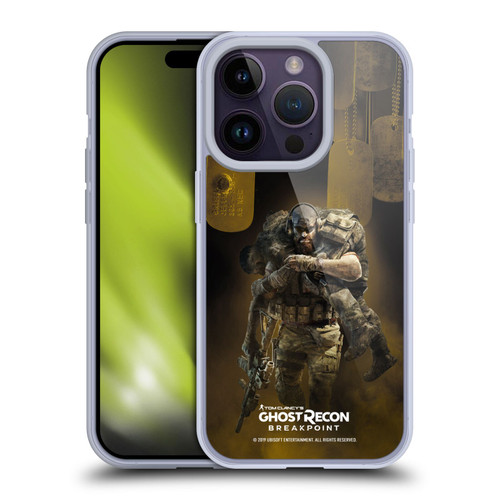 Tom Clancy's Ghost Recon Breakpoint Character Art Nomad Poster Soft Gel Case for Apple iPhone 14 Pro