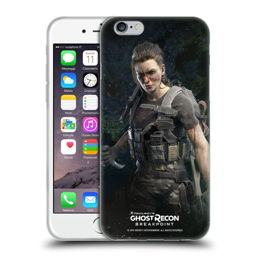 Tom Clancy's Ghost Recon Breakpoint Character Art Fury Soft Gel Case for Apple iPhone 6 / iPhone 6s