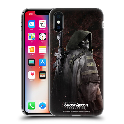 Tom Clancy's Ghost Recon Breakpoint Character Art Colonel Walker Soft Gel Case for Apple iPhone X / iPhone XS
