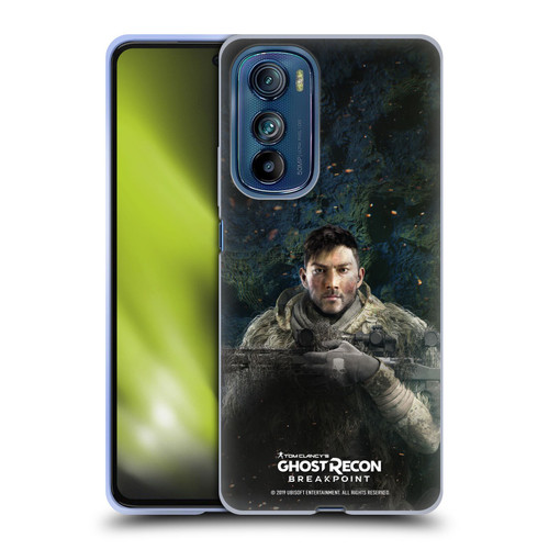 Tom Clancy's Ghost Recon Breakpoint Character Art Vasily Soft Gel Case for Motorola Edge 30