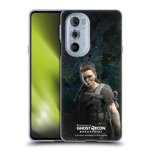 Tom Clancy's Ghost Recon Breakpoint Character Art Fury Soft Gel Case for Motorola Edge X30
