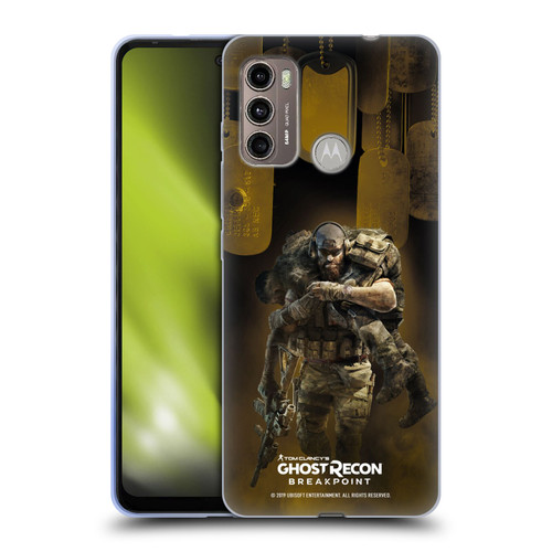 Tom Clancy's Ghost Recon Breakpoint Character Art Nomad Poster Soft Gel Case for Motorola Moto G60 / Moto G40 Fusion