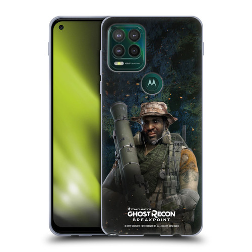 Tom Clancy's Ghost Recon Breakpoint Character Art Fixit Soft Gel Case for Motorola Moto G Stylus 5G 2021