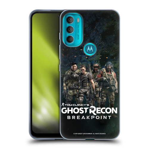 Tom Clancy's Ghost Recon Breakpoint Character Art The Ghosts Soft Gel Case for Motorola Moto G71 5G