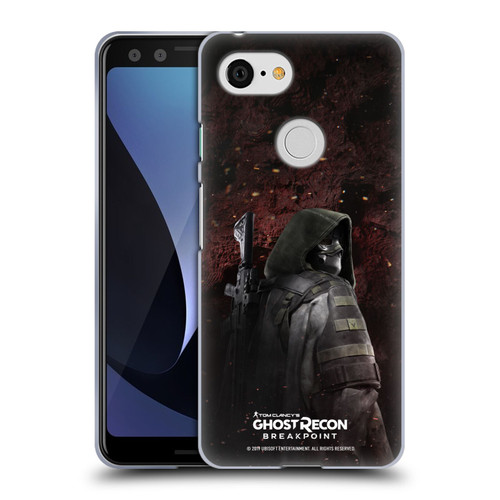 Tom Clancy's Ghost Recon Breakpoint Character Art Colonel Walker Soft Gel Case for Google Pixel 3