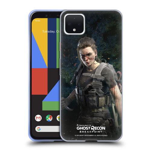 Tom Clancy's Ghost Recon Breakpoint Character Art Fury Soft Gel Case for Google Pixel 4 XL
