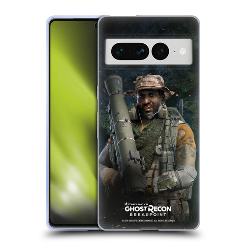 Tom Clancy's Ghost Recon Breakpoint Character Art Fixit Soft Gel Case for Google Pixel 7 Pro