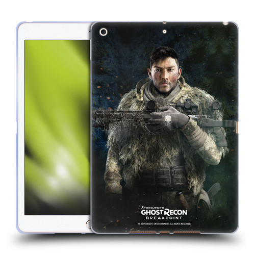 Tom Clancy's Ghost Recon Breakpoint Character Art Vasily Soft Gel Case for Apple iPad 10.2 2019/2020/2021
