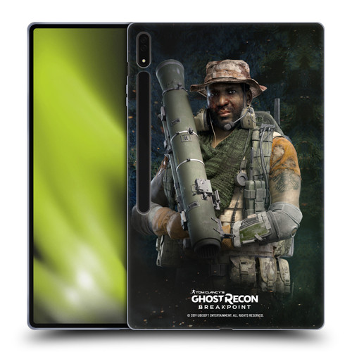 Tom Clancy's Ghost Recon Breakpoint Character Art Fixit Soft Gel Case for Samsung Galaxy Tab S8 Ultra