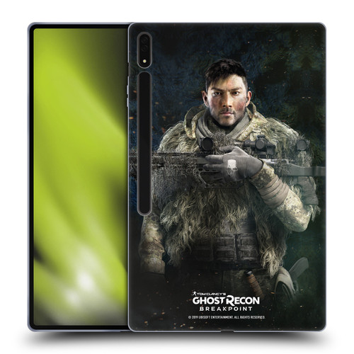 Tom Clancy's Ghost Recon Breakpoint Character Art Vasily Soft Gel Case for Samsung Galaxy Tab S8 Ultra
