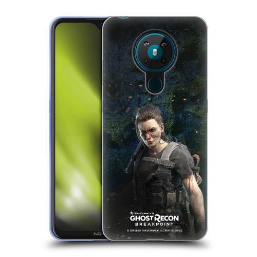 Tom Clancy's Ghost Recon Breakpoint Character Art Fury Soft Gel Case for Nokia 5.3