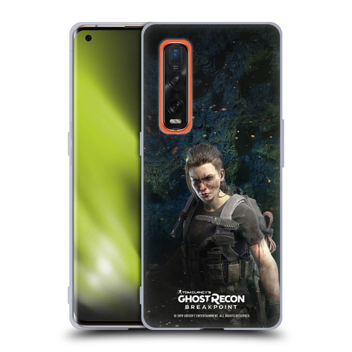 Tom Clancy's Ghost Recon Breakpoint Character Art Fury Soft Gel Case for OPPO Find X2 Pro 5G