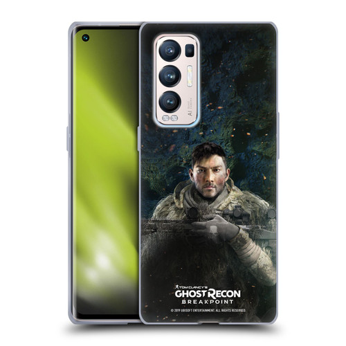 Tom Clancy's Ghost Recon Breakpoint Character Art Vasily Soft Gel Case for OPPO Find X3 Neo / Reno5 Pro+ 5G