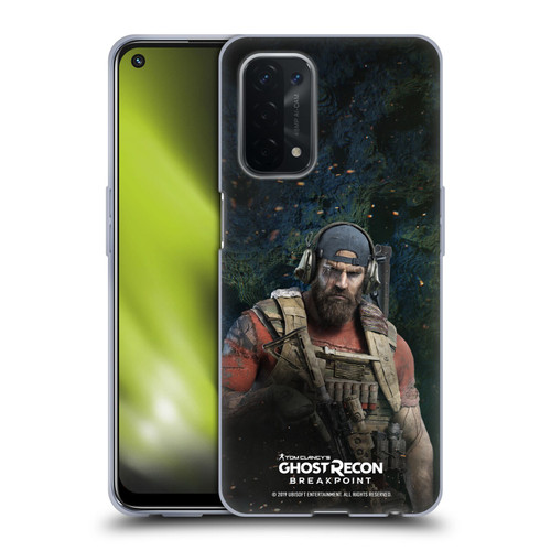 Tom Clancy's Ghost Recon Breakpoint Character Art Nomad Soft Gel Case for OPPO A54 5G