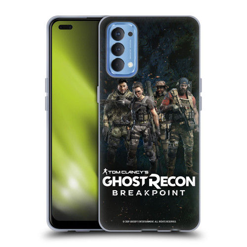 Tom Clancy's Ghost Recon Breakpoint Character Art The Ghosts Soft Gel Case for OPPO Reno 4 5G