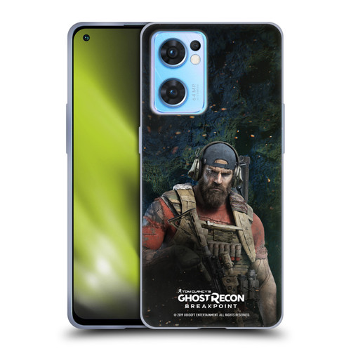 Tom Clancy's Ghost Recon Breakpoint Character Art Nomad Soft Gel Case for OPPO Reno7 5G / Find X5 Lite