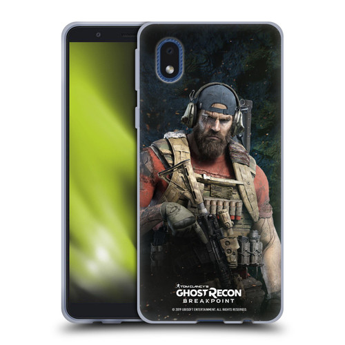 Tom Clancy's Ghost Recon Breakpoint Character Art Nomad Soft Gel Case for Samsung Galaxy A01 Core (2020)