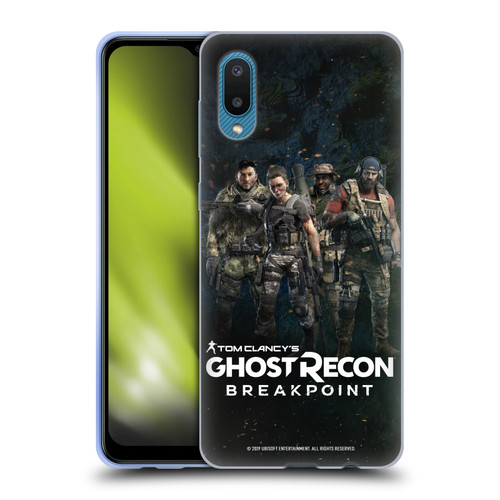 Tom Clancy's Ghost Recon Breakpoint Character Art The Ghosts Soft Gel Case for Samsung Galaxy A02/M02 (2021)