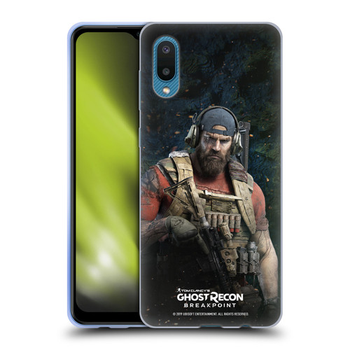 Tom Clancy's Ghost Recon Breakpoint Character Art Nomad Soft Gel Case for Samsung Galaxy A02/M02 (2021)