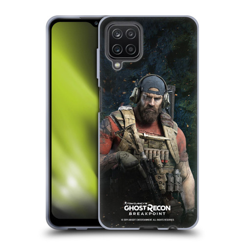 Tom Clancy's Ghost Recon Breakpoint Character Art Nomad Soft Gel Case for Samsung Galaxy A12 (2020)