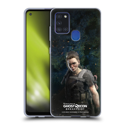 Tom Clancy's Ghost Recon Breakpoint Character Art Fury Soft Gel Case for Samsung Galaxy A21s (2020)