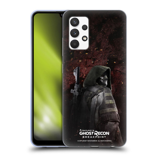 Tom Clancy's Ghost Recon Breakpoint Character Art Colonel Walker Soft Gel Case for Samsung Galaxy A32 (2021)