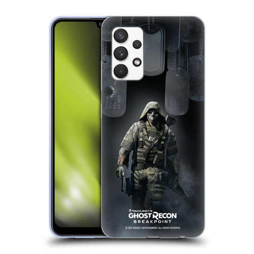 Tom Clancy's Ghost Recon Breakpoint Character Art Walker Poster Soft Gel Case for Samsung Galaxy A32 (2021)