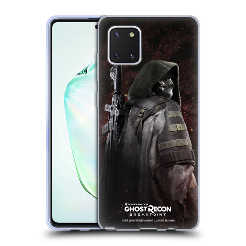 Tom Clancy's Ghost Recon Breakpoint Character Art Colonel Walker Soft Gel Case for Samsung Galaxy Note10 Lite