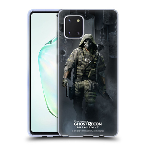 Tom Clancy's Ghost Recon Breakpoint Character Art Walker Poster Soft Gel Case for Samsung Galaxy Note10 Lite