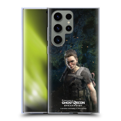 Tom Clancy's Ghost Recon Breakpoint Character Art Fury Soft Gel Case for Samsung Galaxy S23 Ultra 5G