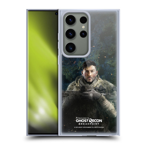 Tom Clancy's Ghost Recon Breakpoint Character Art Vasily Soft Gel Case for Samsung Galaxy S23 Ultra 5G