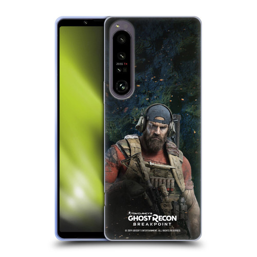 Tom Clancy's Ghost Recon Breakpoint Character Art Nomad Soft Gel Case for Sony Xperia 1 IV