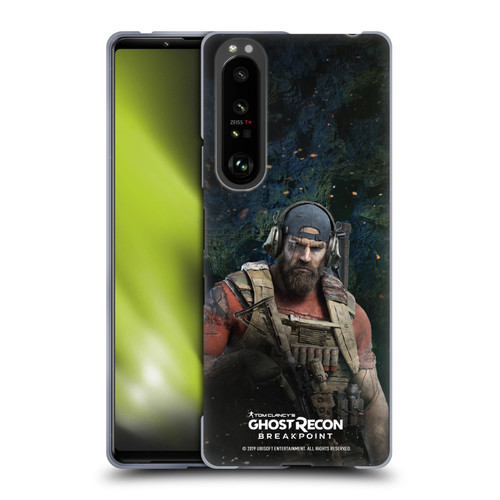 Tom Clancy's Ghost Recon Breakpoint Character Art Nomad Soft Gel Case for Sony Xperia 1 III