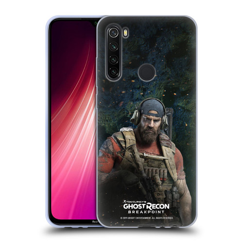 Tom Clancy's Ghost Recon Breakpoint Character Art Nomad Soft Gel Case for Xiaomi Redmi Note 8T