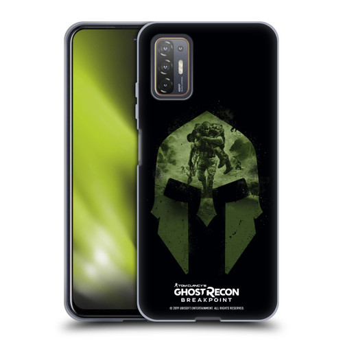 Tom Clancy's Ghost Recon Breakpoint Graphics Nomad Logo Soft Gel Case for HTC Desire 21 Pro 5G