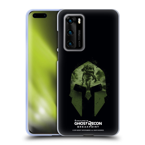 Tom Clancy's Ghost Recon Breakpoint Graphics Nomad Logo Soft Gel Case for Huawei P40 5G