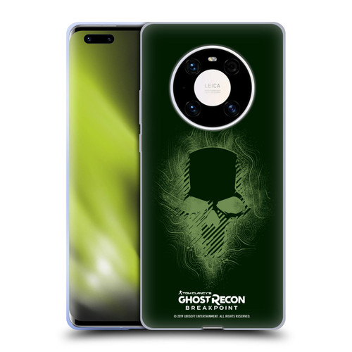 Tom Clancy's Ghost Recon Breakpoint Graphics Ghosts Logo Soft Gel Case for Huawei Mate 40 Pro 5G