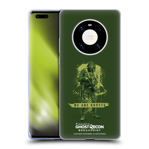 Tom Clancy's Ghost Recon Breakpoint Graphics We Are Ghosts Soft Gel Case for Huawei Mate 40 Pro 5G