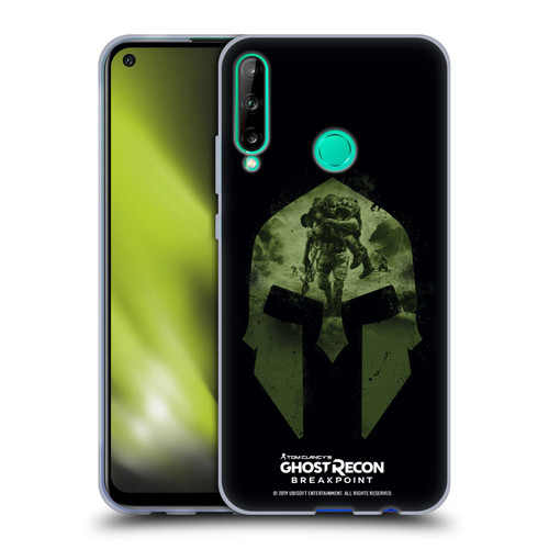 Tom Clancy's Ghost Recon Breakpoint Graphics Nomad Logo Soft Gel Case for Huawei P40 lite E
