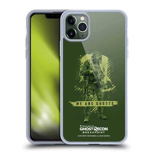 Tom Clancy's Ghost Recon Breakpoint Graphics We Are Ghosts Soft Gel Case for Apple iPhone 11 Pro Max