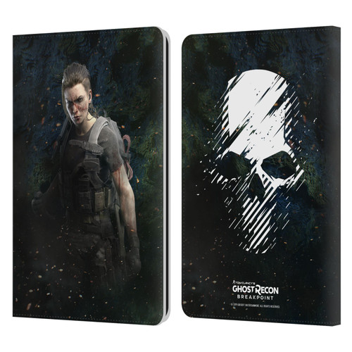 Tom Clancy's Ghost Recon Breakpoint Character Art Fury Leather Book Wallet Case Cover For Amazon Kindle Paperwhite 1 / 2 / 3