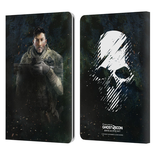 Tom Clancy's Ghost Recon Breakpoint Character Art Vasily Leather Book Wallet Case Cover For Amazon Kindle Paperwhite 1 / 2 / 3