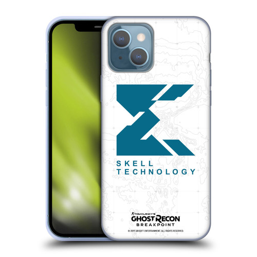 Tom Clancy's Ghost Recon Breakpoint Graphics Skell Technology Logo Soft Gel Case for Apple iPhone 13