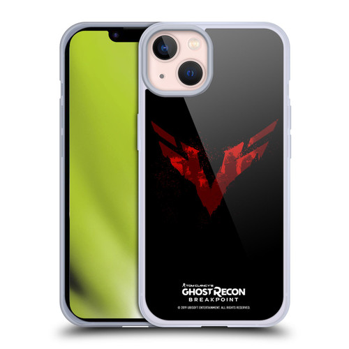 Tom Clancy's Ghost Recon Breakpoint Graphics Wolves Logo Soft Gel Case for Apple iPhone 13