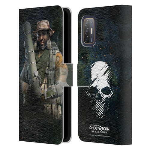 Tom Clancy's Ghost Recon Breakpoint Character Art Fixit Leather Book Wallet Case Cover For HTC Desire 21 Pro 5G
