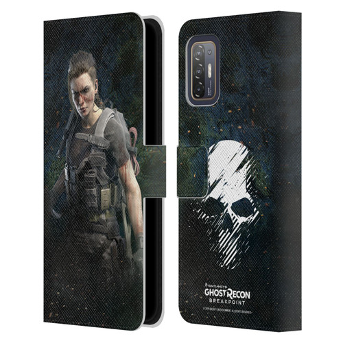 Tom Clancy's Ghost Recon Breakpoint Character Art Fury Leather Book Wallet Case Cover For HTC Desire 21 Pro 5G