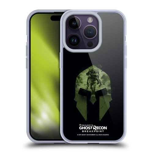 Tom Clancy's Ghost Recon Breakpoint Graphics Nomad Logo Soft Gel Case for Apple iPhone 14 Pro
