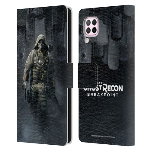 Tom Clancy's Ghost Recon Breakpoint Character Art Walker Poster Leather Book Wallet Case Cover For Huawei Nova 6 SE / P40 Lite